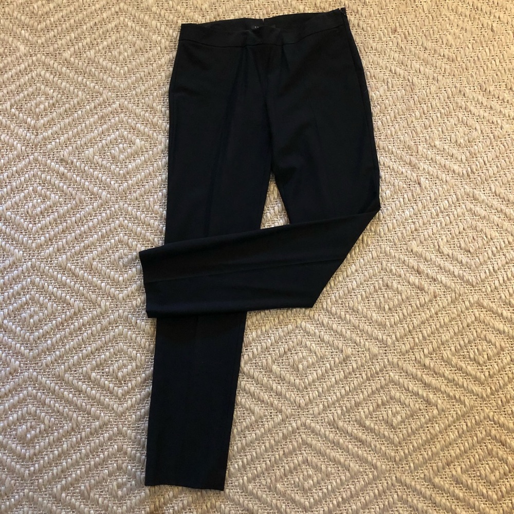 Theory Black Wool Trousers